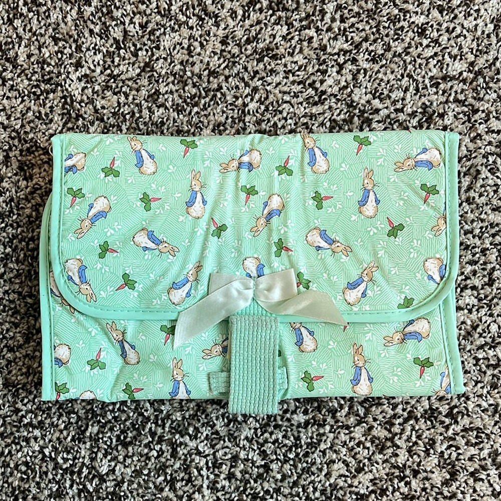Peter Rabbit baby changing pad toddler diaper change Beatrix Potter vintage rare